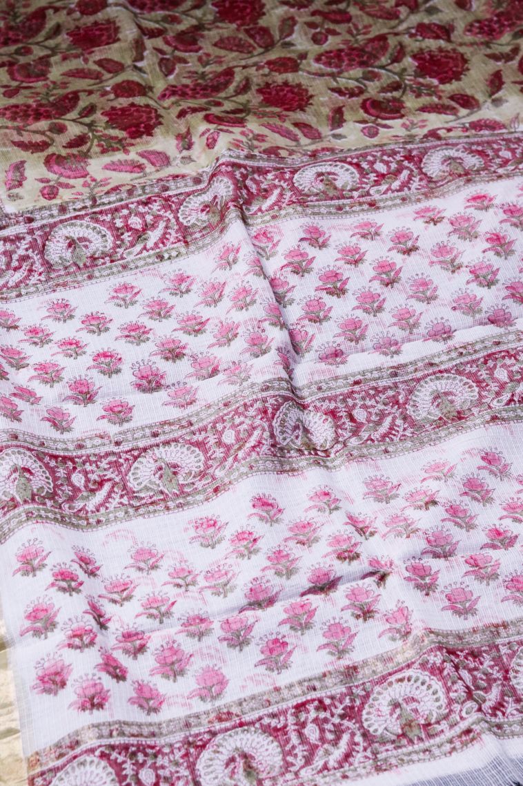 Elegant Lightweight Saree with Contrast Border view 2