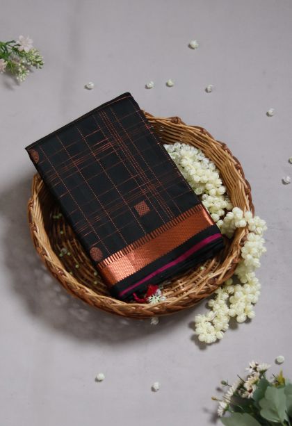 Designer Pure Silk Saree with Woven Work