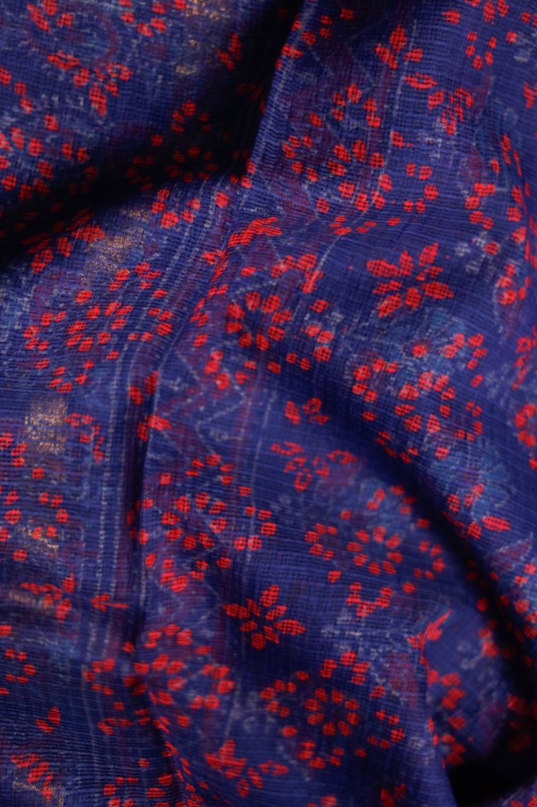 Festive Collection Lightweight Saree with Round Dotted Design view 3