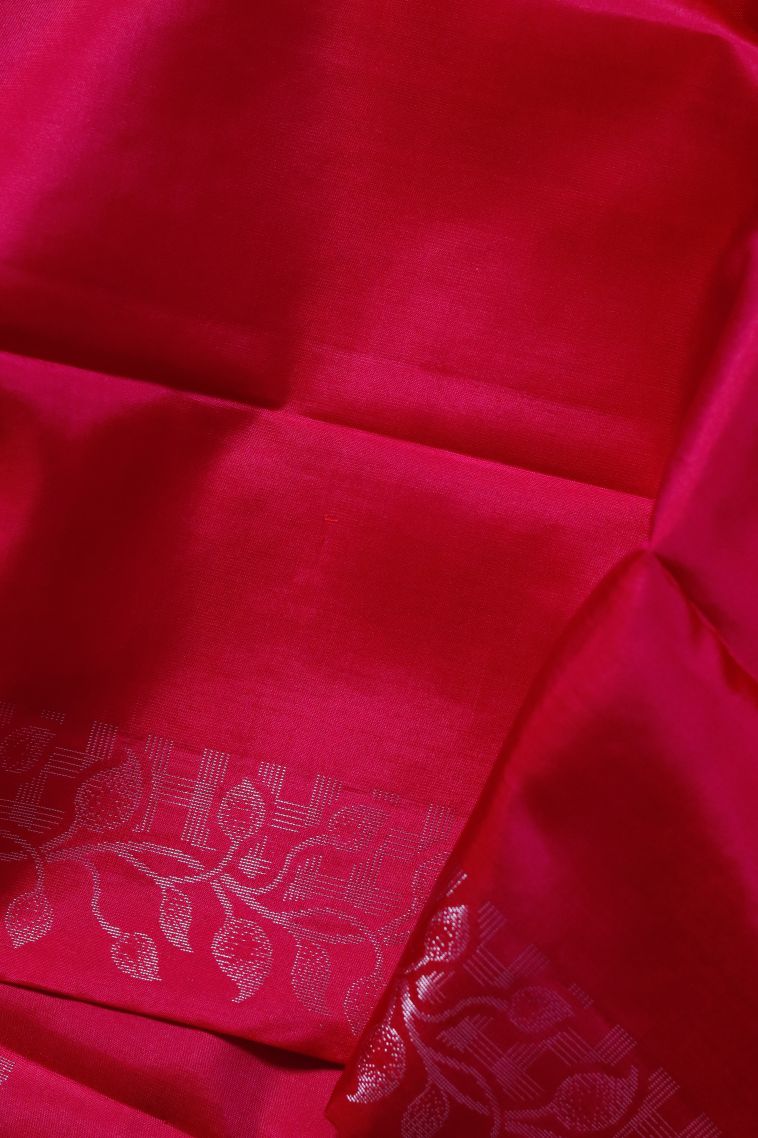 Festive Collection Pure Silk Saree with Subtle Floral Patterns view 2