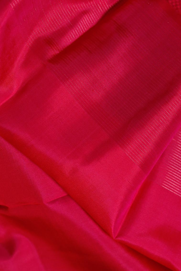 Elegant Wear Pure Silk Saree in Olive Green with Woven Accents view 2