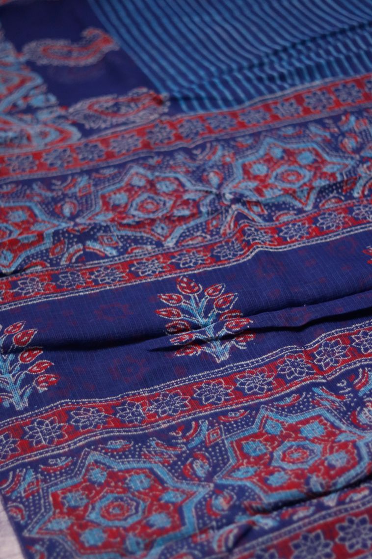 Designer Lightweight Saree with Printed Work view 2