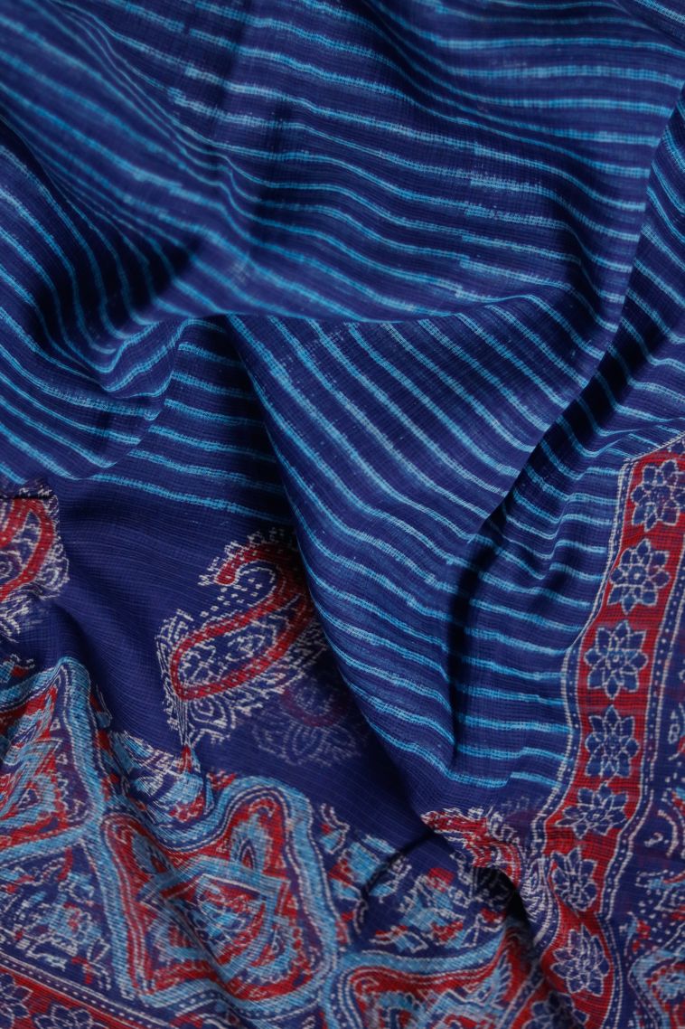 Designer Lightweight Saree with Printed Work view 4