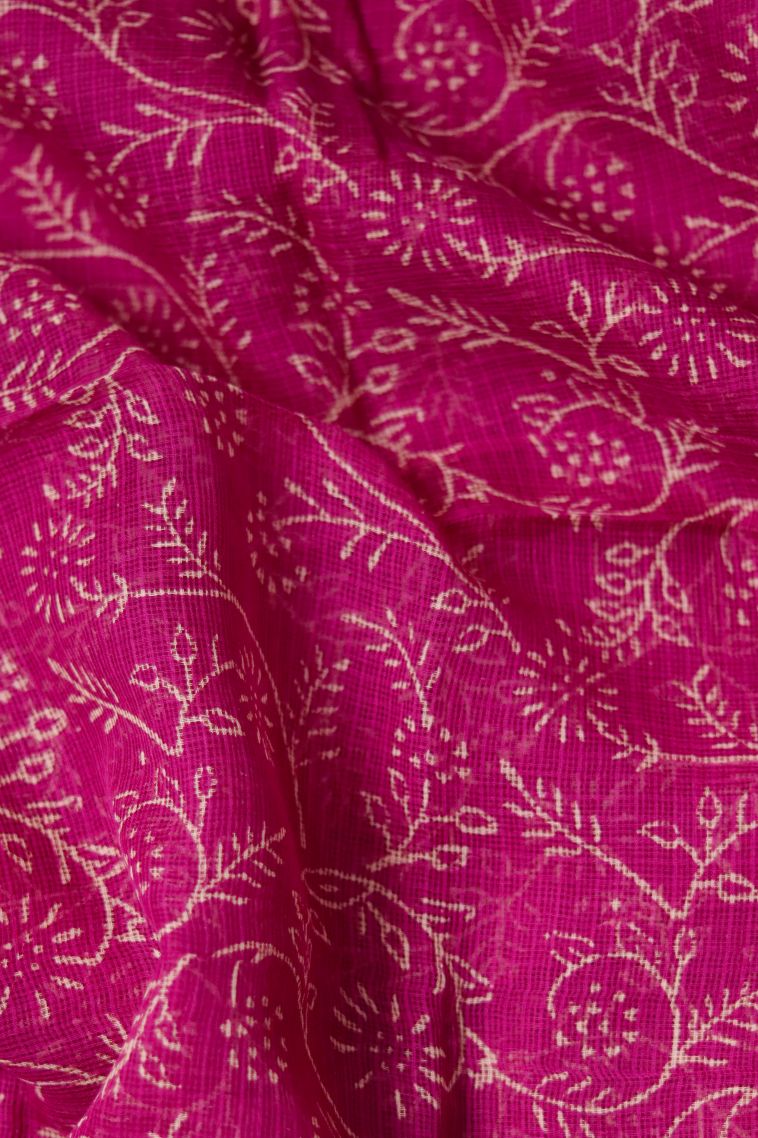 Festive Collection Lightweight Saree with Subtle Floral Motifs view 4