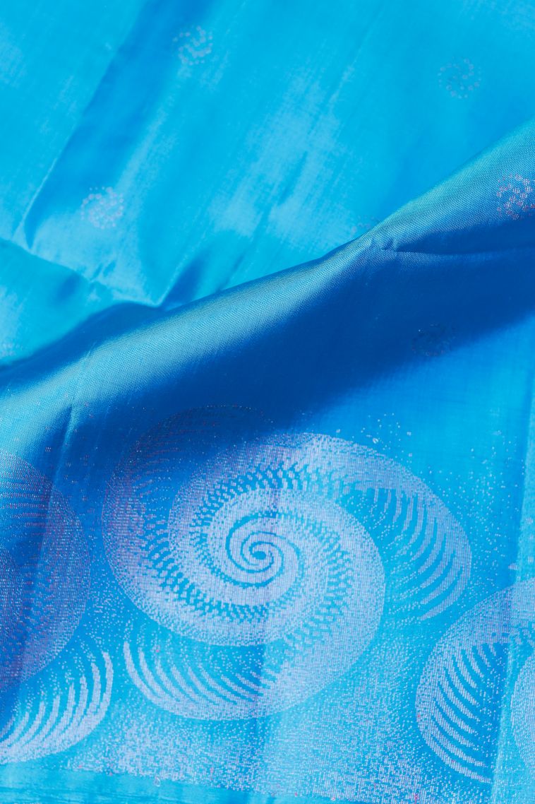 Festive Collection Pure Silk Saree with Rich Solid Colour view 3