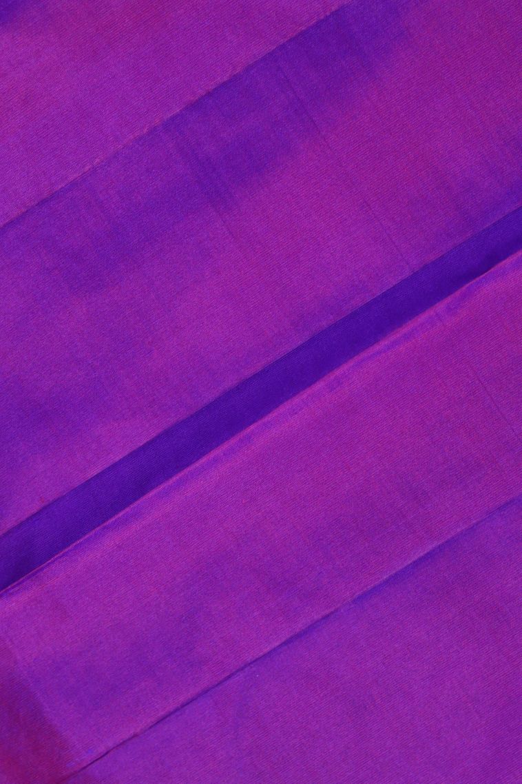 Classic Pure Silk Saree in Blue view 2