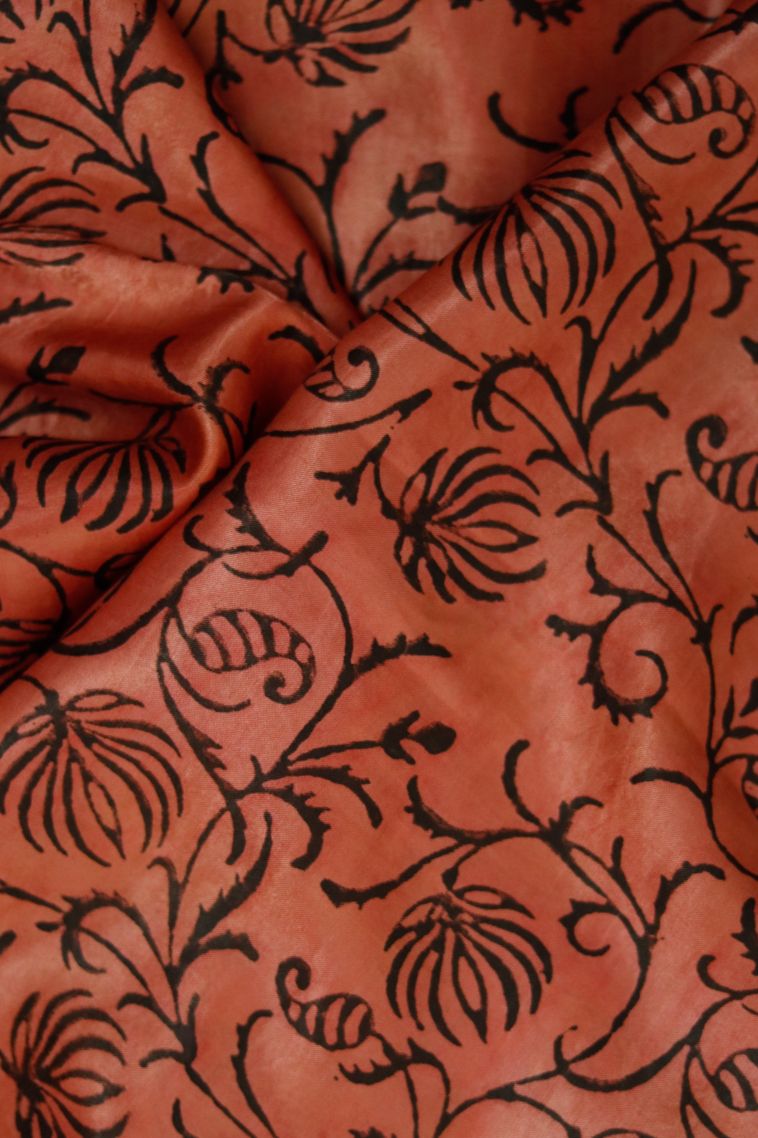 Festive Collection Soft & Flowing Saree with Subtle Floral Motif view 3