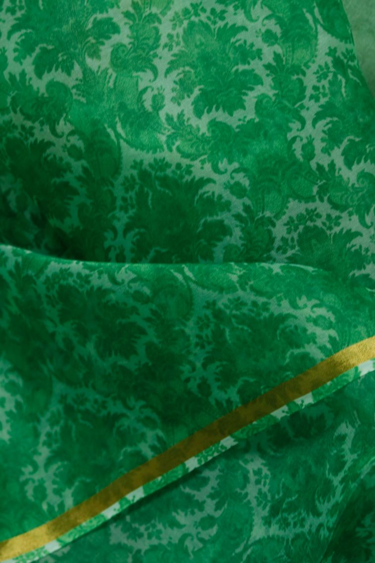 Festive Collection Soft & Flowing Saree with Rich Abstract Floral Designs view 3