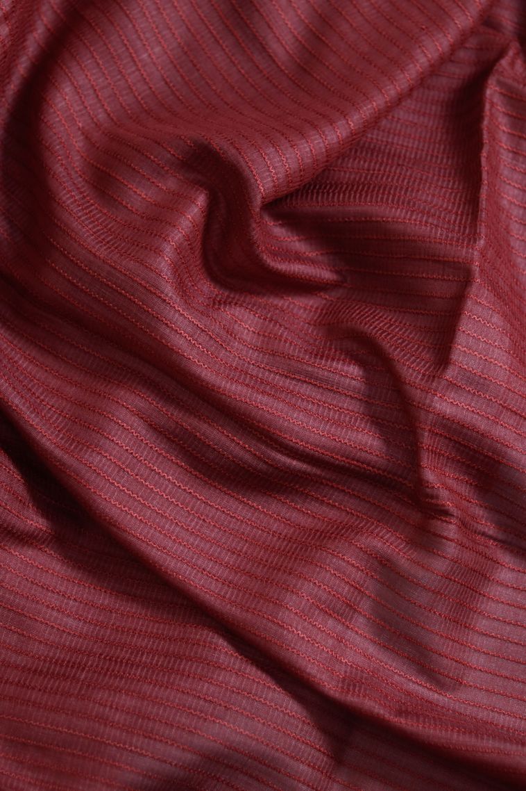 Elegant Stiff & Rich Finish Saree with Stripes Pattern view 3
