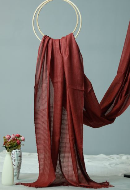 Elegant Stiff & Rich Finish Saree with Stripes Pattern