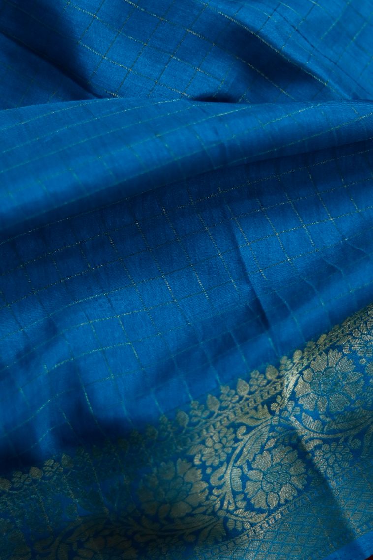 Designer Dola Silk Saree in Rani Pink with Elegant Paisley Border view 3