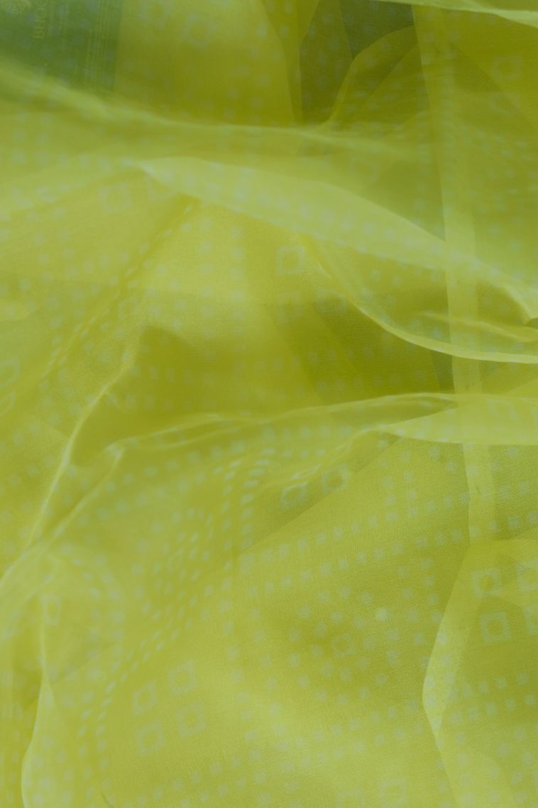 Designer Mustard Yellow Soft & Flowing Saree - Comfortable and Stylish view 3