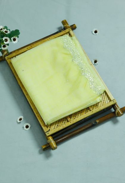 Designer Mustard Yellow Soft & Flowing Saree - Comfortable and Stylish