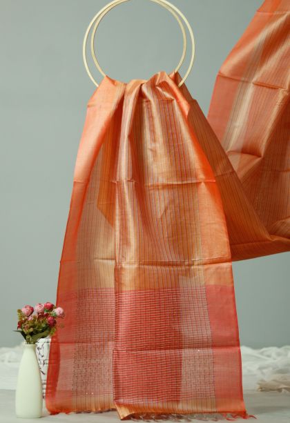 Classic Handwoven Stiff & Rich Finish Saree