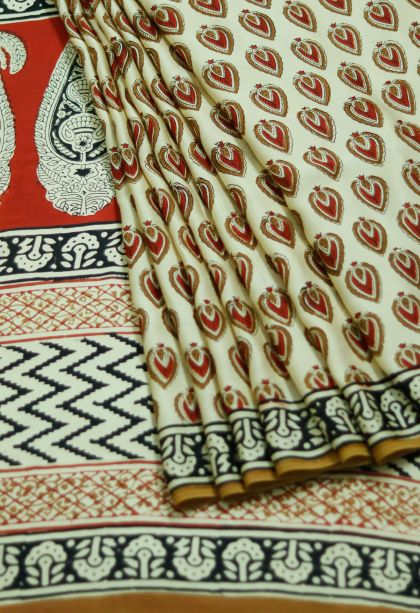 Elegant Pastel Yellow Soft & Flowing Saree with Rich Buti Detailing