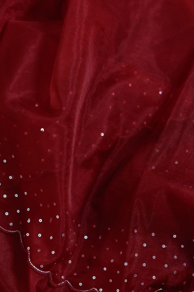 Designer Soft & Flowing Saree with Woven Work - Festive Collection view 3
