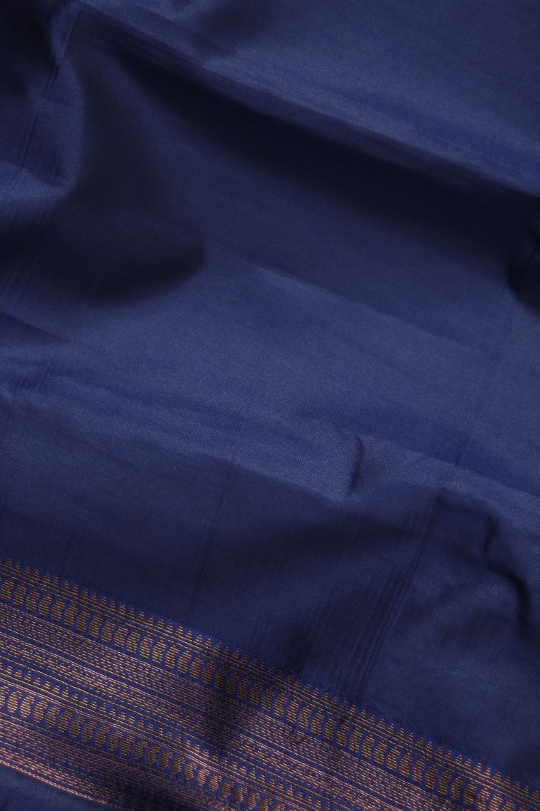 Elegant Semi-silk Saree with Jacquard Border - Perfect for Festive view 3