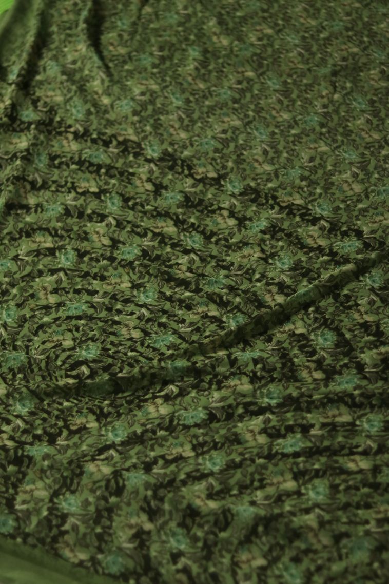 Designer Modal Silk Saree with Printed Work - Daily Wear Collection view 2