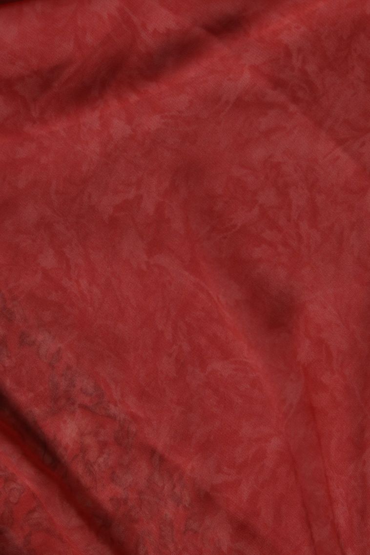 Graceful Red-orange (kumkuma Red) Modal Silk Saree view 3