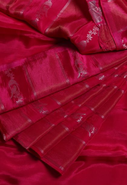 Designer Banarasi Saree with Woven Work - Festive Collection