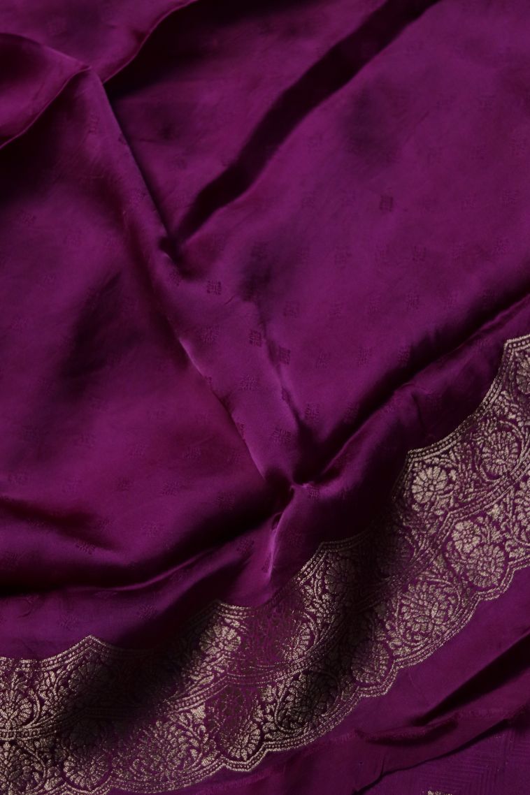 Designer Banarasi Saree with Woven Work - Festive Collection view 3
