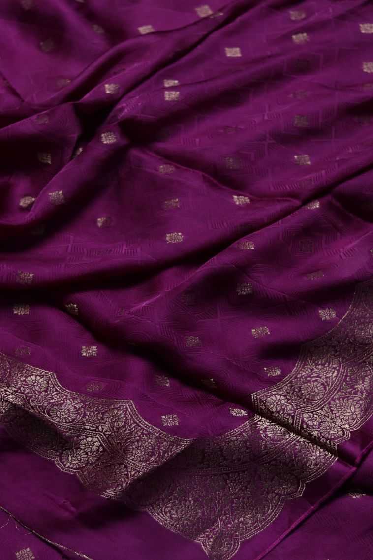 Designer Banarasi Saree with Woven Work - Festive Collection view 2