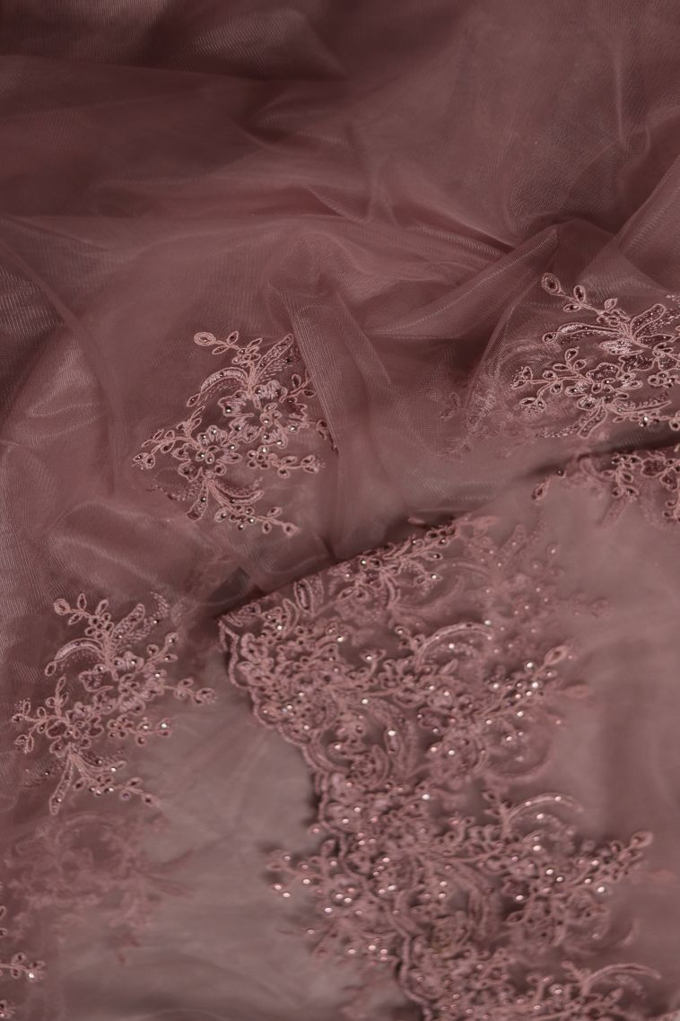 Traditional Fancy Saree with Classic Floral Motifs Finish view 4