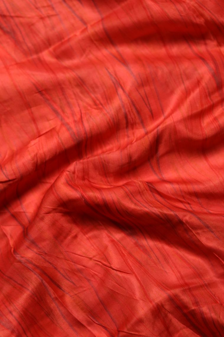 Classic Printed Modal Silk Saree Featuring Floral Work view 3