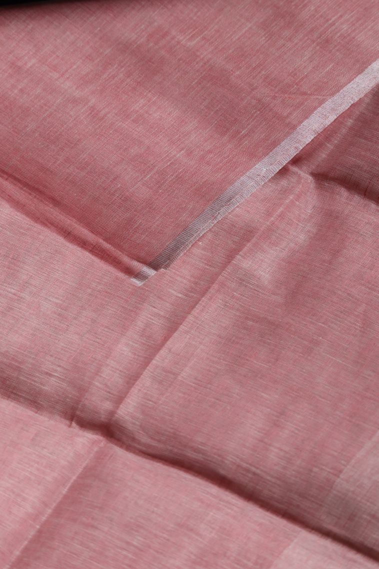 Festive Collection Linen Saree with Rich Solid Colour view 4