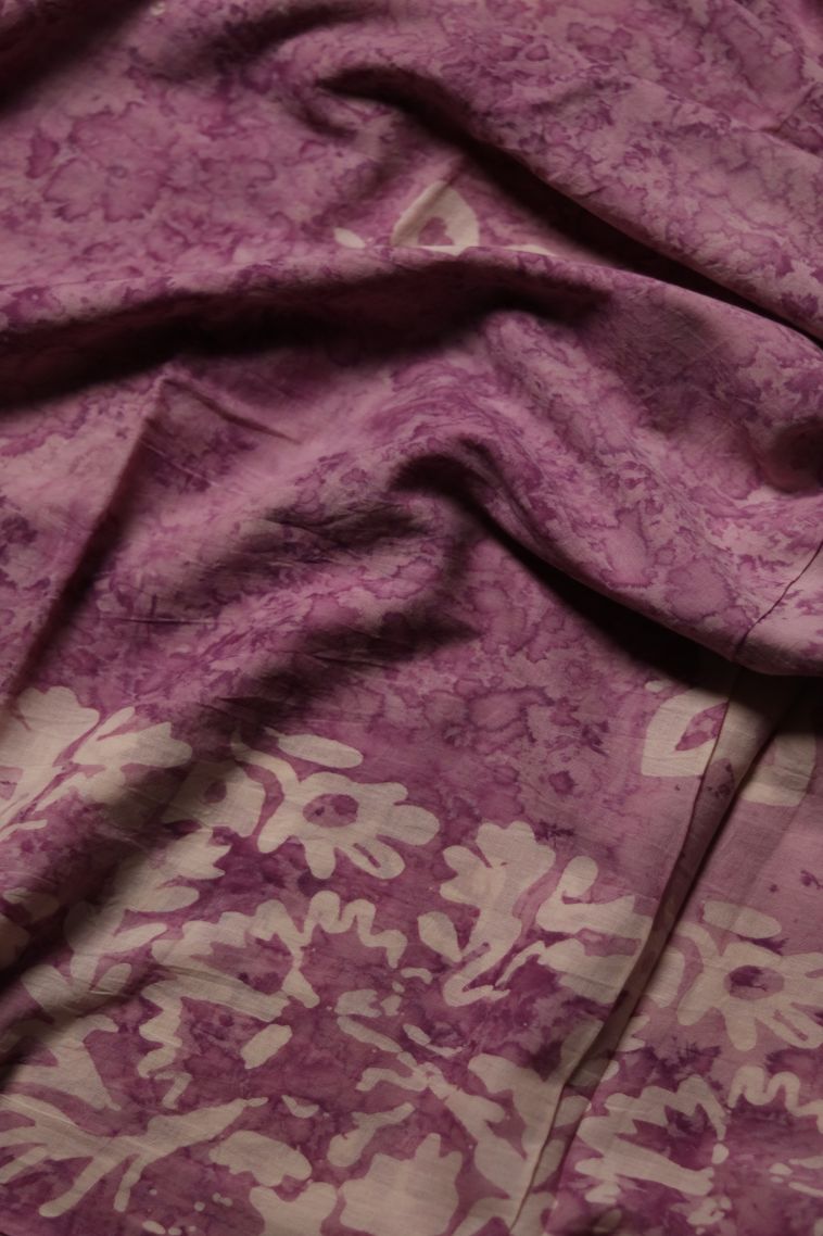 Everyday Wear Pink Mul Cotton Saree - Comfortable and Stylish view 4
