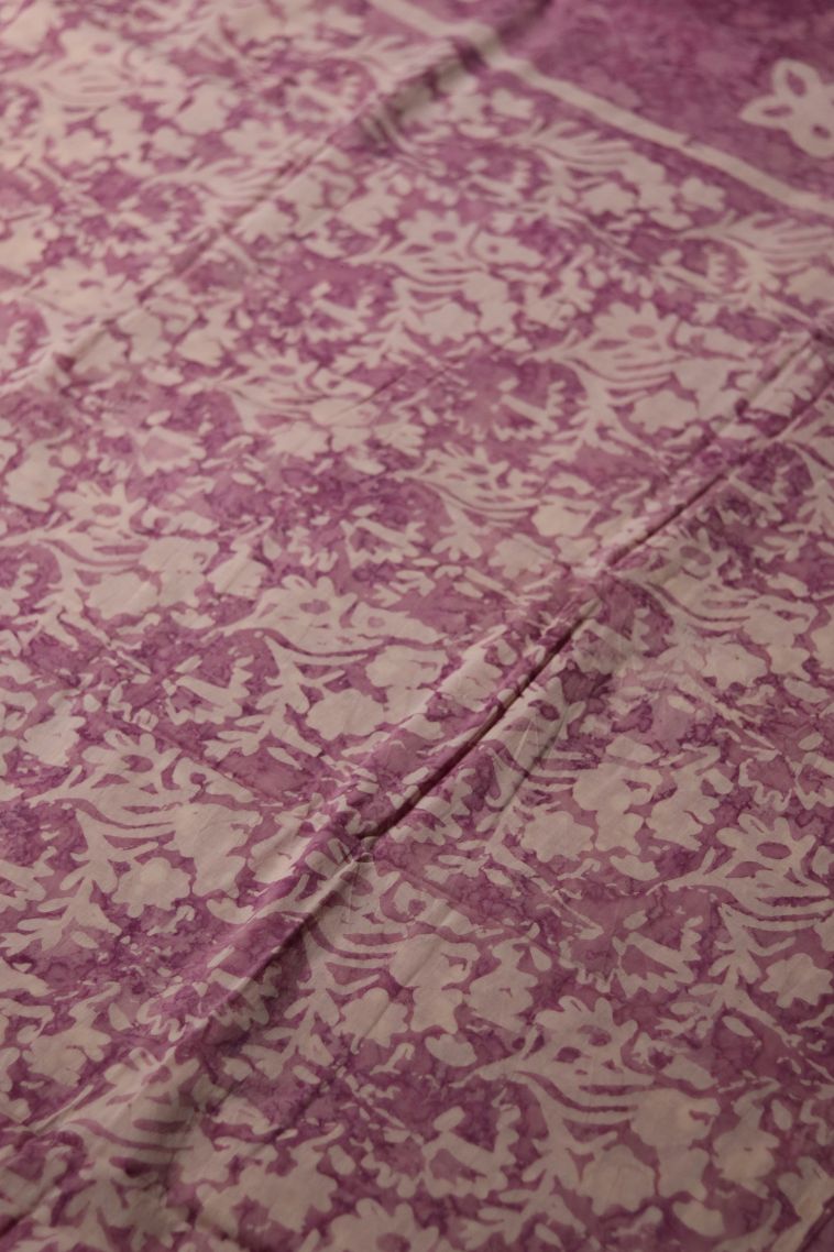 Everyday Wear Pink Mul Cotton Saree - Comfortable and Stylish view 2