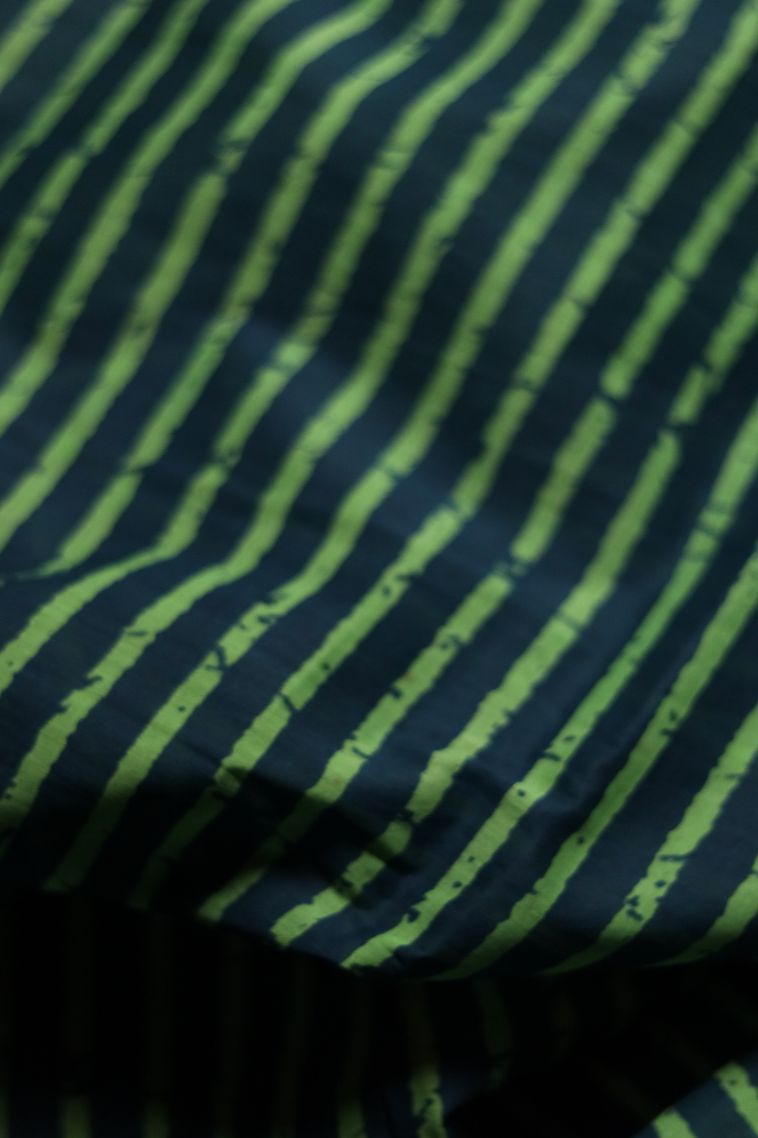 Classic Mul Cotton Saree in Pastel Green view 3