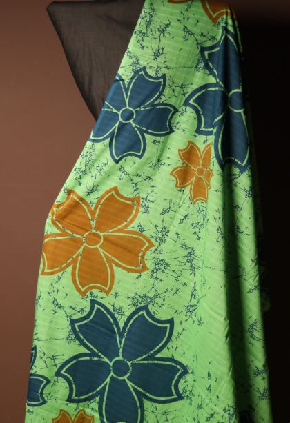 Classic Mul Cotton Saree in Pastel Green