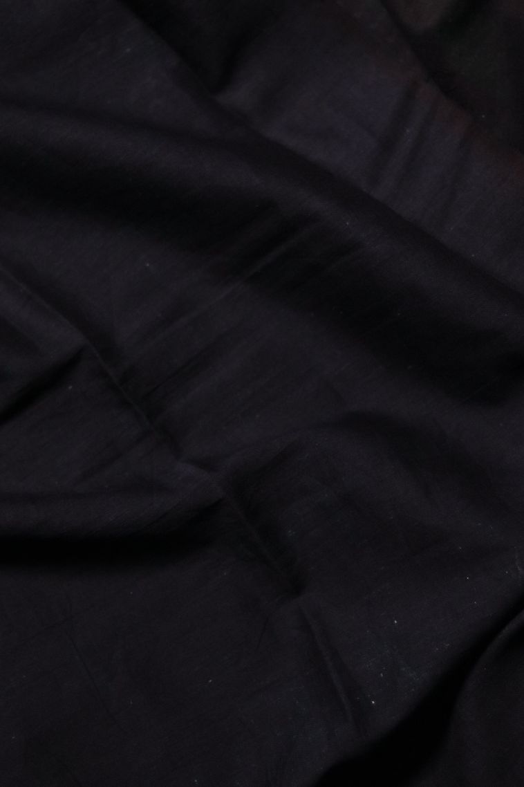 Traditional Mul Cotton Saree with Classic Stripes Finish view 3